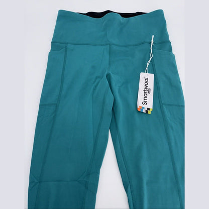 $120 Smartwool Women's Active Legging  - Deep Lake Green- Medium - New With Tags