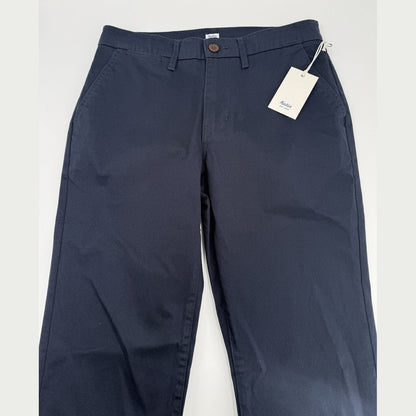 $89 Katin Men’s Kraft Pants Chino Size Cotton Spandex Stretch Pants-Navy-30W 31L