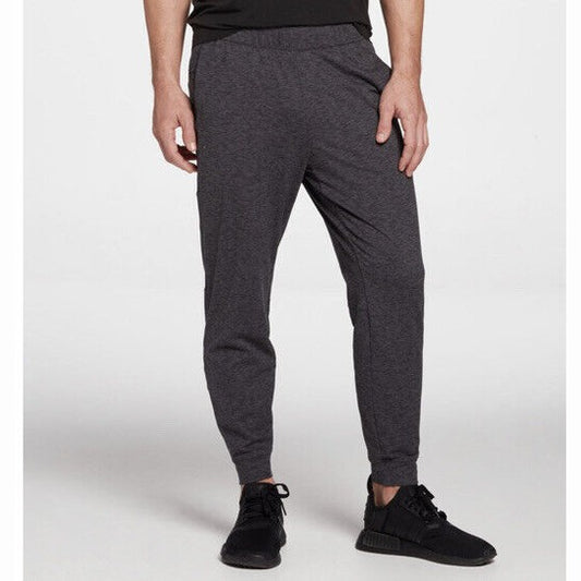 VRST Men’s R&R Jersey Tapered Pant - Pure Black Asphalt (Grey) -Small - New  $65
