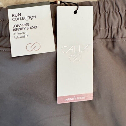 CALIA Women's Infinity Run Shorts 3” Relaxed Fit -Dark Grey - Medium - NWT