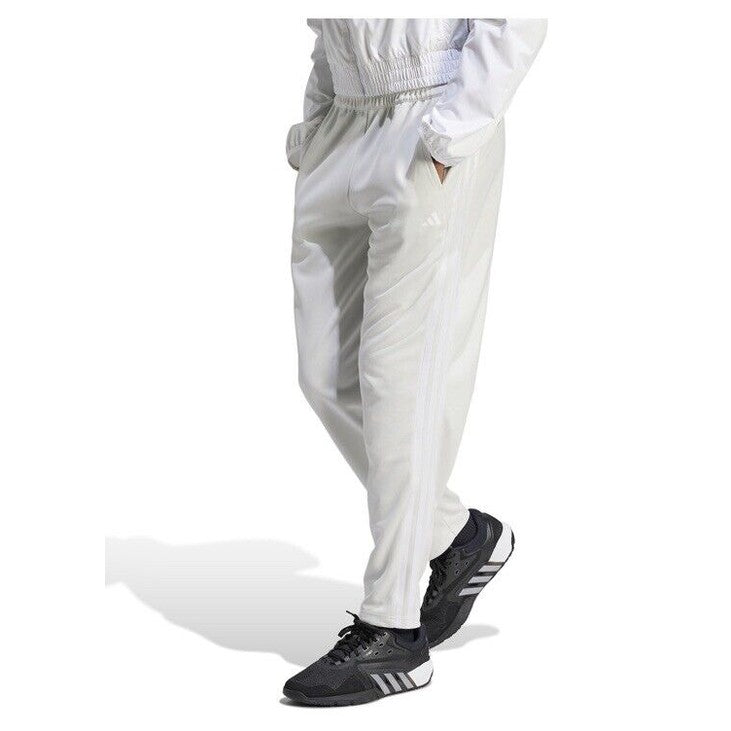 $55 Adidas Women’s 3-Stripes Essential Training Pants HZ5647-Orbit Grey-Large