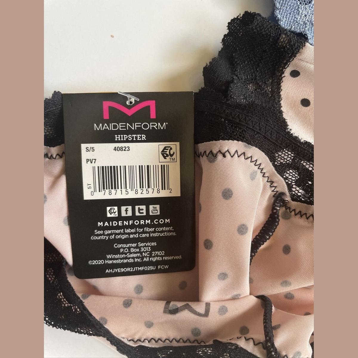 MAIDENFORM Hipster 3 Pairs #40823 Size: 5/Small- Mix Color Combo -NEW