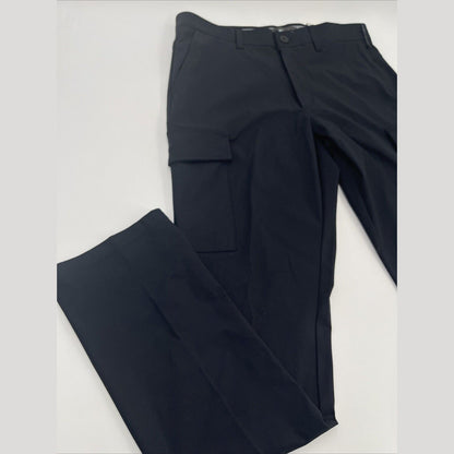 FLX Men’s Premium Slim Cargo Pants- Black- 32W 32L - New Tags
