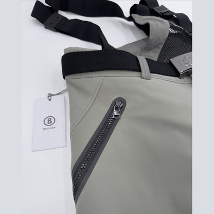 $790 Bogner Men’s Curt Softshell Ski Waterproof Pant- Slate Green-Large-New Tag