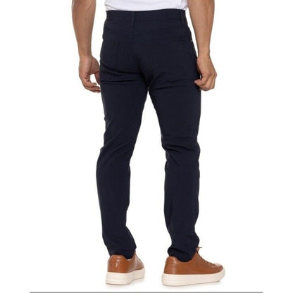 $108 Tailor Vintage Men's Canaan Performance Tech Pants Slim Fit- Navy- 30W 30L