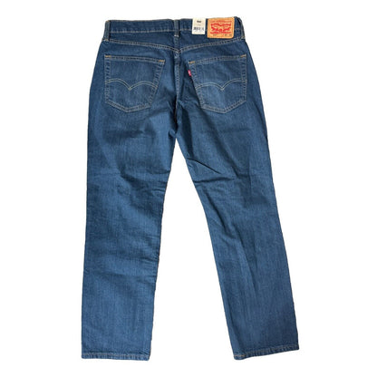 $70 Levi's Men’s 541 Athletic Taper Stretch Jeans-Midnight Rigid-33W x 30L-NEW
