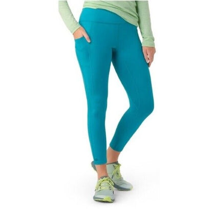 $120 Smartwool Women's Active Legging  - Deep Lake Green- Large - New With Tags