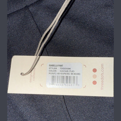 $89 Three Dots Women’s Isabella Flare Pants- Black - Medium- New Tags
