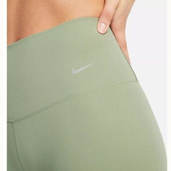 Nike Women's Zenvy Gentle-Support High-Waisted 7/8 Leggings - Oil Green- XL- NWT