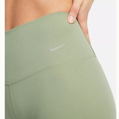 Nike Women's Zenvy Gentle-Support High-Waisted 7/8 Leggings - Oil Green- XL- NWT