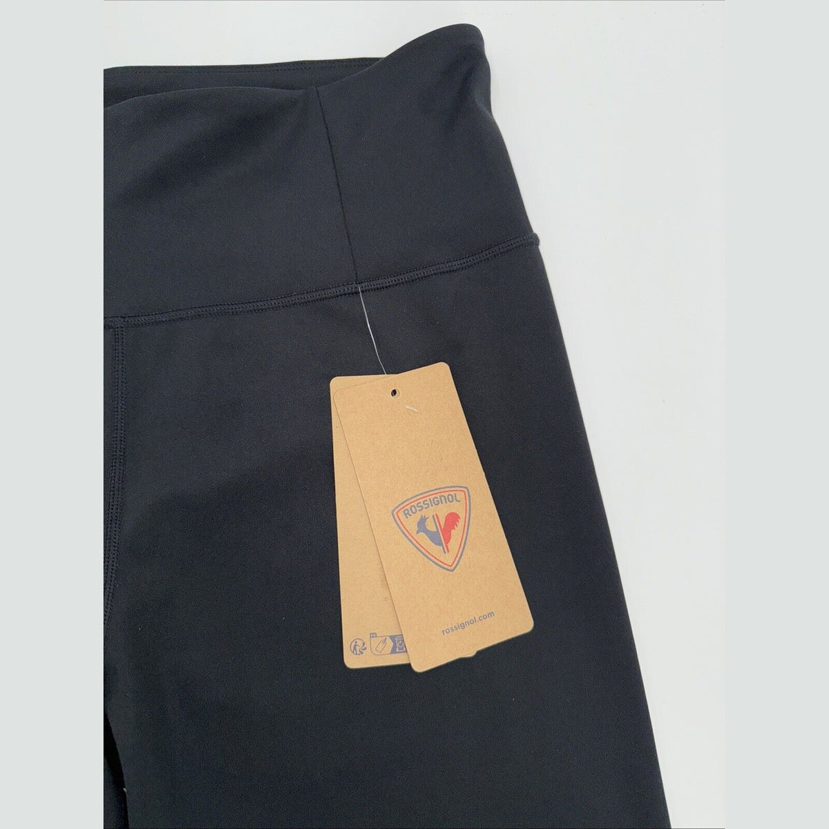 $95 Rossignol Women’s Stretch 3/4 Length Running Tights- Black- Medium- New Tags