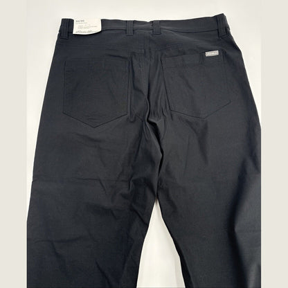 $70 Eddie Bauer Men’s Performance Tech Lightweight Stretch- Black - 30W 30L-NEW
