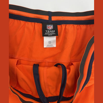 $45 NFL Team Apparel Men’s Denver Broncos  Shorts Workout Football-Orange-Medium