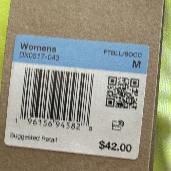Nike Women’s Dri FIT Strike Short Sleeve Shirt Soccer- Pure Platinum-Medium- NWT