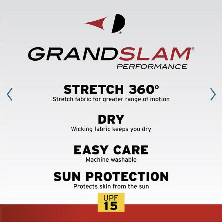 Grand Slam Performance 360 Stretch Plaid Golf Shorts Mens-Caviar Black-Size 32W-