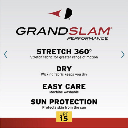 Grand Slam Performance 360 Stretch Plaid Golf Shorts Mens-Caviar Black-Size 32W-