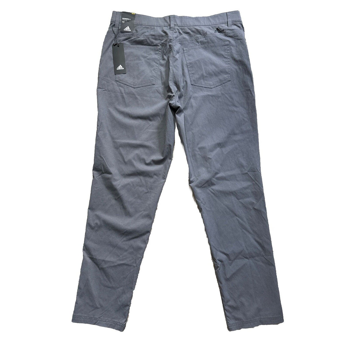 $80 ADIDAS Men's Ultimate 365  5-Pocket Tapered Golf Pants-Grey 5 -38W 30L-New