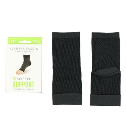 SOF SOLE Unisex Ankle Sleeves sz L / XL Large / X-Large Black Running Training