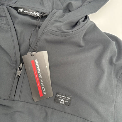 $150 Travis Mathew Men’s Ancient Ruins Soft Micro Hoodie-Black- Small- New Tags