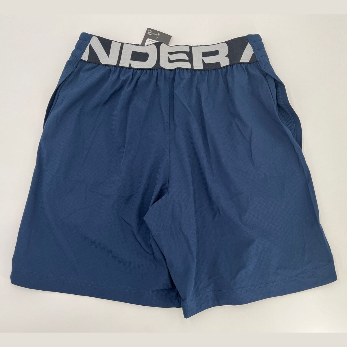 $45 Under Armour Men’s UA Elevated Woven Graphic Shorts-Academy Blue-Small -New