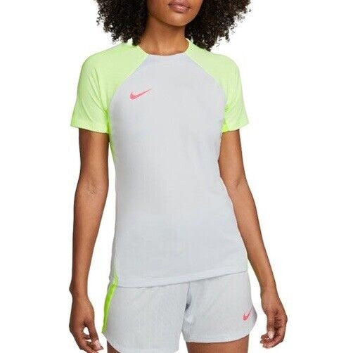 Nike Women’s Dri FIT Strike Short Sleeve Shirt Soccer- Pure Platinum-Medium- NWT