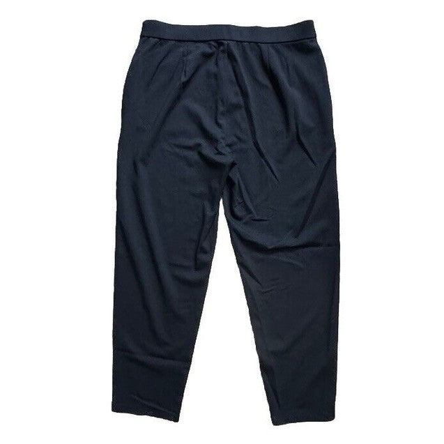 $198 Eileen Fisher Women’s Slouchy Ankle Pants- Black- Medium - New