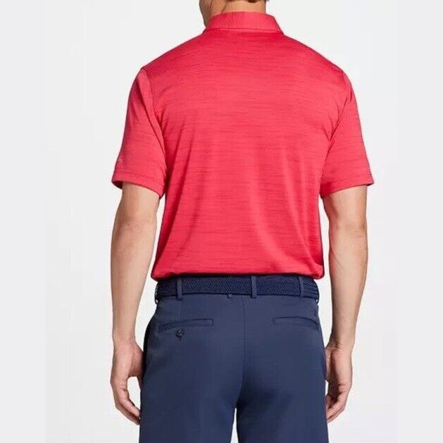 Walter Hagen Men's Performance 11 Conversational Golf Polo -Raspberry- Small-New