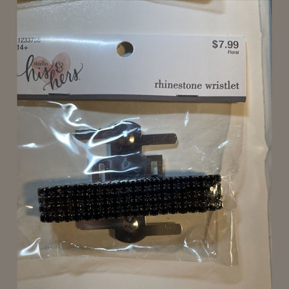 Combo Lot 3 PCs Studio His & Hers WEDDING Set: Hair Comb - Headpiece- Bracelet