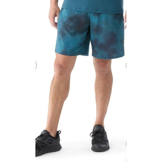 $85 Smartwool Men’s Active Lined 7” Shorts-Twilight Cloud- Large - New Tags