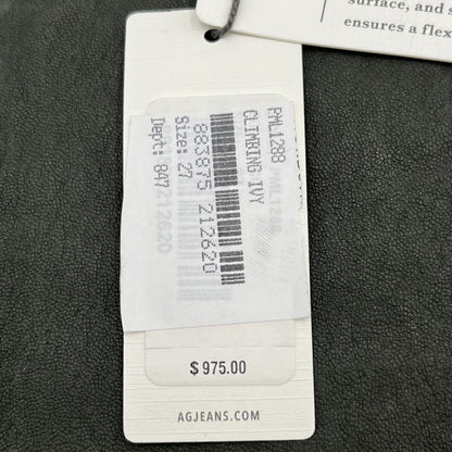 $975 Adriano Goldschmied AG Women’s The Legging Super Skinny Pants-Olive-27W-NEW