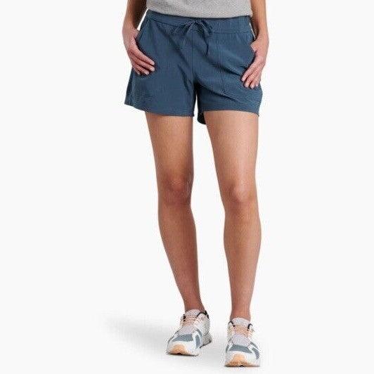 $72 Kuhl Women's Vantage 4" Shorts - Metal Blue - Medium - Brand New w/ Tags