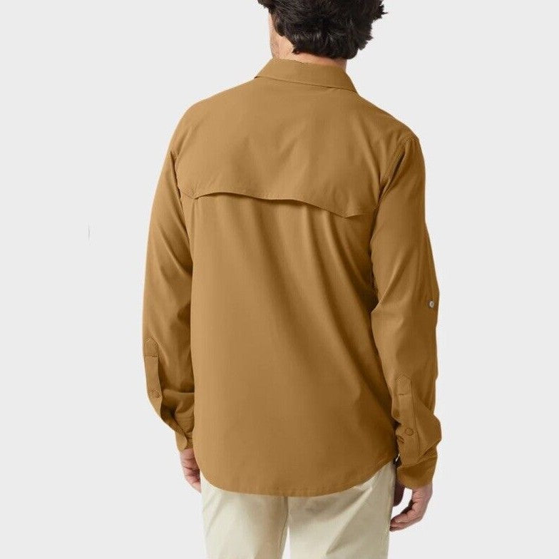 $120 Stio Men’s Hatcher Button Shirt Long Sleeve -Barren Butte -Medium-New
