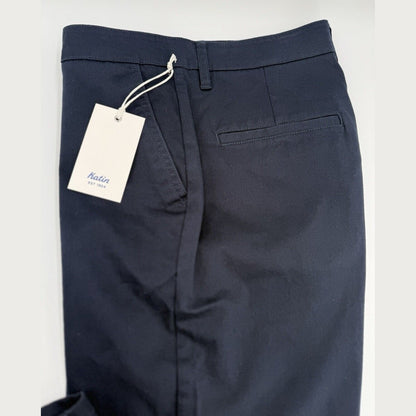 $89 Katin Men’s Kraft Pants Chino Size Cotton Spandex Stretch Pants-Navy-30W 31L