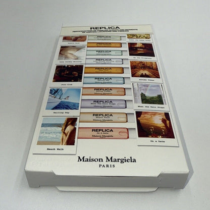 Maison Margiela 'REPLICA' Memory Box Perfume Set 10 x 2 ml different fragrances