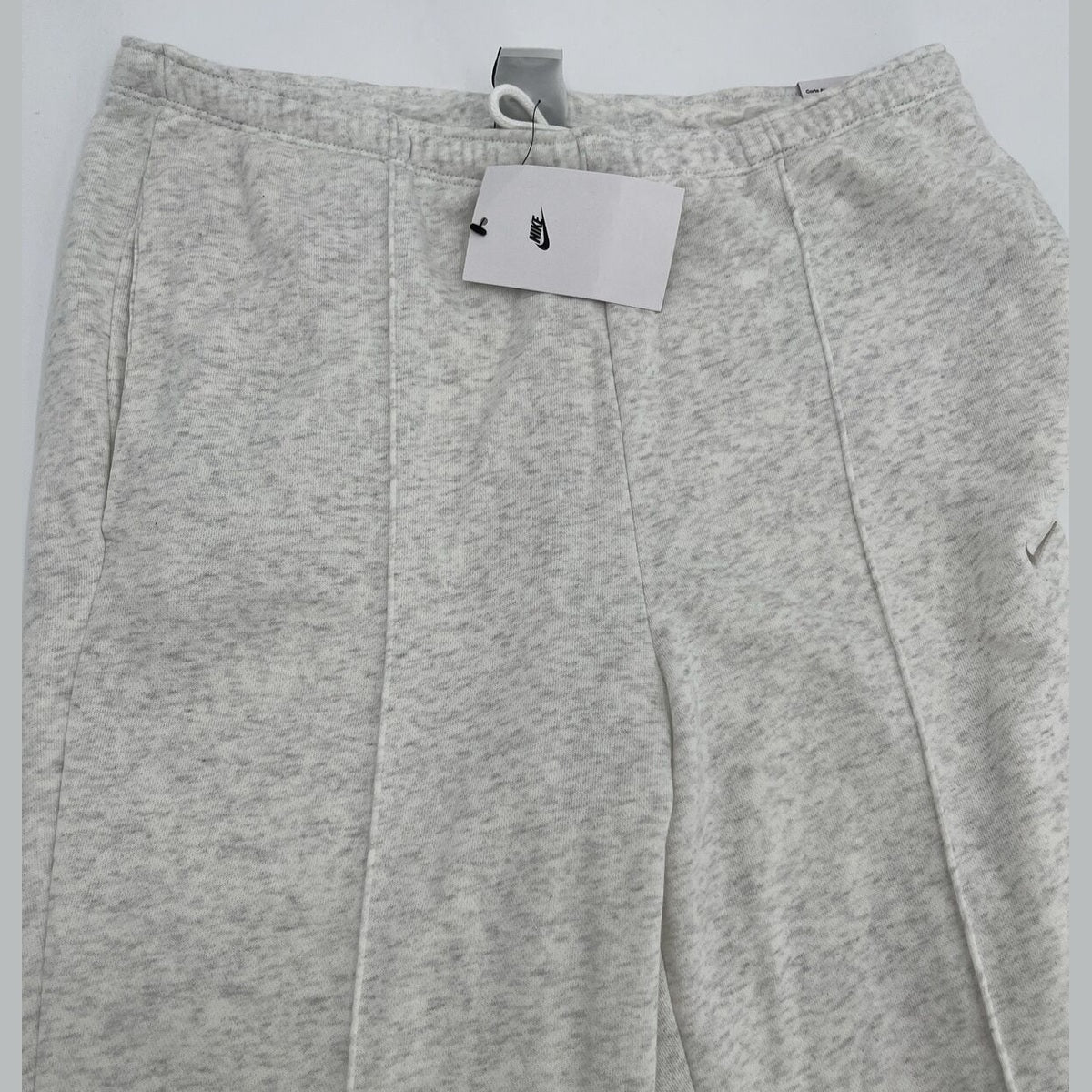 Nike Women's Sportswear Chill Terry High-Waisted Joggers-Birch Heather-Large