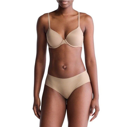 Calvin Klein Women’s Perfectly Fit T-Shirt Bra F3837 - Speakeasy Blue- 34D