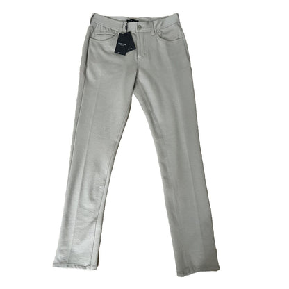 Bugatchi Men's 5 Pocket Stretch-Knit Performance Pants-Beige- 30W 32L-New $179