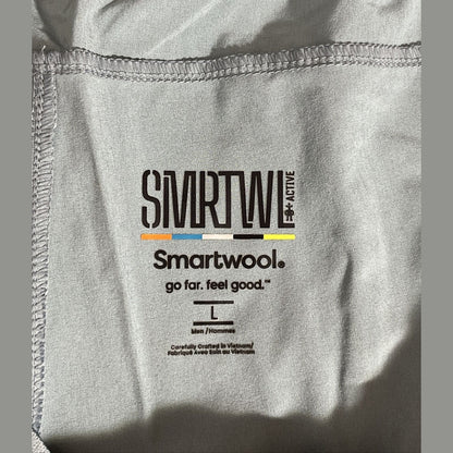 $120 Smartwool Men’s Active Tech Pant Pants Comfy- Lead Gray-Large -New Tags
