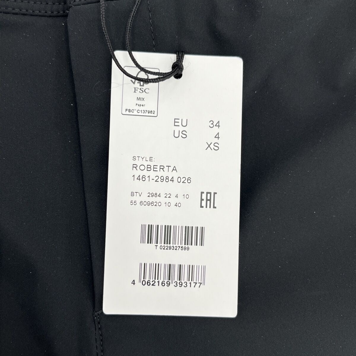 $200 Bogner Fire + Ice Black/orange Trim Roberta Hiking Shorts-Size: 4 XS-New