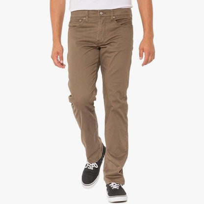 $99 Lucky Brand Men’s- 223 Straight Stretch Five Pocket Pants-Bark- 30W 30L -NWT