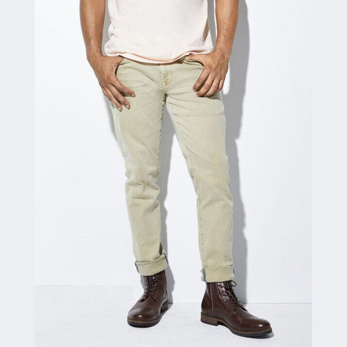 ARIZONA JEAN CO. Men’s Advance Flex SLIM FIT Jeans-beige Khaki- 30W 30L- New $50