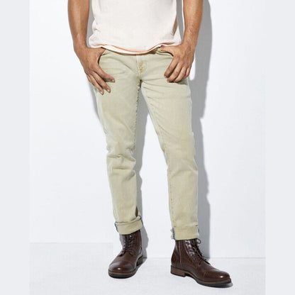 ARIZONA JEAN CO. Men’s Advance Flex SLIM FIT Jeans-beige Khaki- 30W 30L- New $50