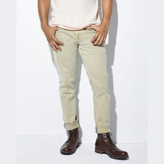ARIZONA JEAN CO. Men’s Advance Flex SLIM FIT Jeans-beige Khaki- 30W 30L- New $50
