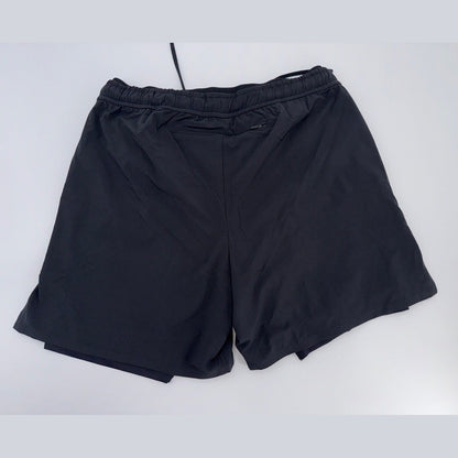 $80 Chubbies Men’s The Secret Agents 5.5” Ultimate Training Shorts-Black- Medium