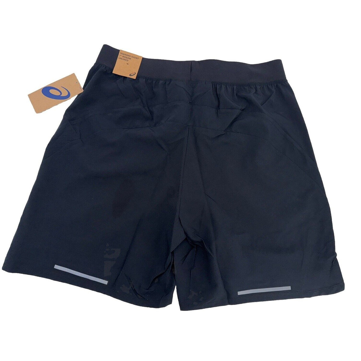 ASICS Men’s Athletic 7" Woven Unlined Running Shorts - Black - Size: Medium -New