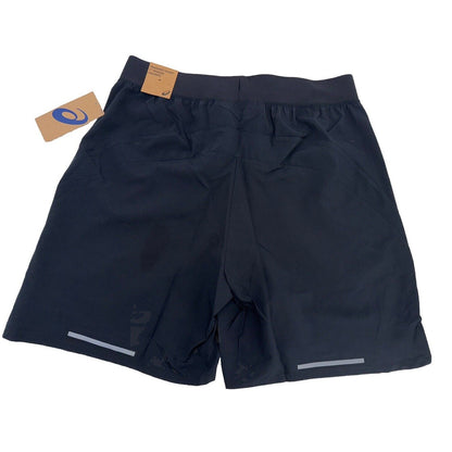 ASICS Men’s Athletic 7" Woven Unlined Running Shorts - Black - Size: Medium -New