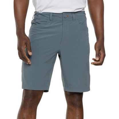 $90 Eddie Bauer Mr Guide Throwline 10" Shorts Lightweight-Graphite-Size: 32W-New