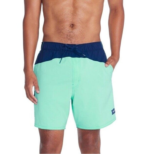 Speedo Men's 6.5” Marina Flex Volley Swim Shorts Trunks - Arctic Blue - Small