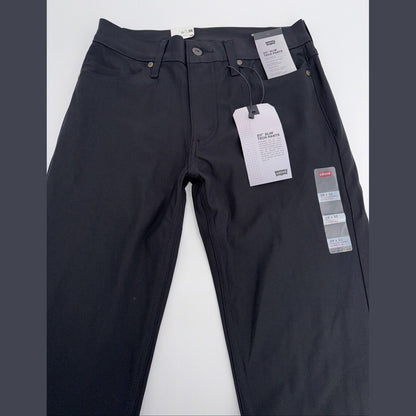 $70 Levi's Men's 511 Slim Tech Pants Stretch A92130010- Black- 29W 32L - New Tag