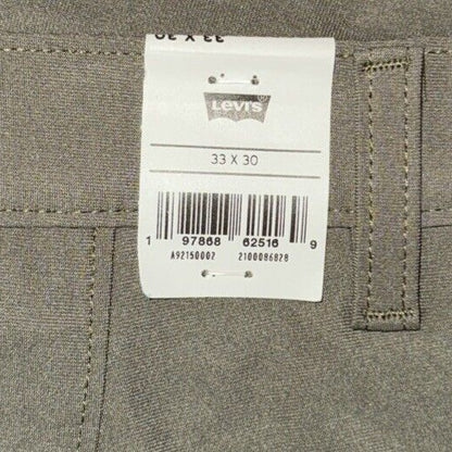 $69 Levi’s Men’s XX Chino Standard Tech Pants- Olive Green- 33W x 30L- New Tags